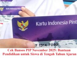 Bansos PIP November 2025 untuk Pelajar SD-SMA: Syarat Penerima hingga Cara Cek Status