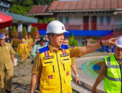 Dedie Rachim Tinjau Rehabilitasi Kawasan GOR Pajajaran