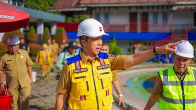 Dedie Rachim Tinjau Rehabilitasi Kawasan GOR Pajajaran