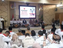 Gubernur Jawa Barat Dedi Mulyadi Hadiri Pelantikan Apdesi Merah Putih Kabupaten Sukabumi