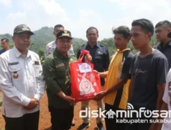 Pemulihan Pascabencana Lengkong Dimulai, Wakil Bupati Sukabumi Letakkan Batu Pertama Huntara