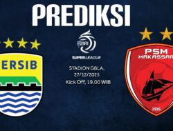 Prediksi Gol Persib Bandung Vs PSM Makassar, Ambisi Maung Bandung ke Puncak Klasemen