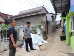 Masyarakat RW 6 Kelurahan Sriwidari Gunakan P2RW untuk Membangun Drainase