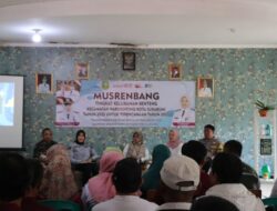 Sejumlah Pelatihan Diusulkan Oleh Masyarakat Dalam Musrenbang Kelurahan Benteng