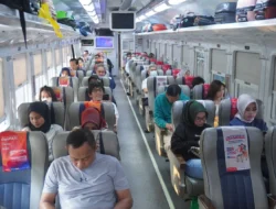 Libur Nataru, 3,1 Juta Tiket Kereta Terjual  