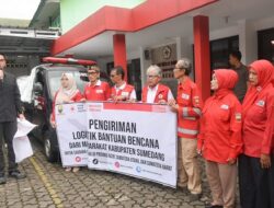 PMI Sumedang Lepas Bantuan Logistik untuk Korban Bencana di Sumatera