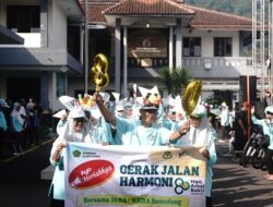 Gerak Jalan Santai Harmoni HAB Diikuti Ribuan Peserta