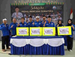 PGRI Kabupaten Bekasi Salurkan Bantuan Rp549,8 Juta untuk Korban Bencana Sumatera