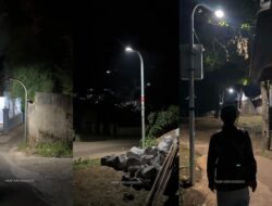 Tak Lagi Waswas, Warga di Perbatasan Pasirwangi Nikmati Jalan yang Kini Terang Benderang
