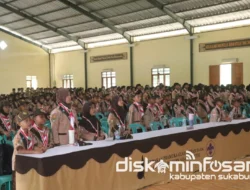 Ketua Kwartir Cabang Sukabumi Kukuhkan 529 Pramuka Garuda Warungkiara Perkuat Karakter Generasi Muda Menuju Indonesia Emas