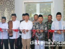 Diresmikan Wakil Bupati Sukabumi Masjid Sirojul Ummah Didorong Jadi Sentra Kegiatan Sosial dan Keislaman