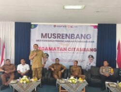 Musrenbang Kecamatan Citamiang Bahas 52 Usulan Masyarakat dari Lima Kelurahan