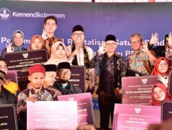 Wabup Fajar Mendampingi Wamen Dikdasmen Resmikan Revitalisasi Satuan Pendidikan di USB Persis Sumedang