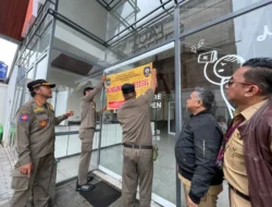 Tak Kantongi IMB, Koat Coffee Akhirnya Disegel Satpol PP Depok