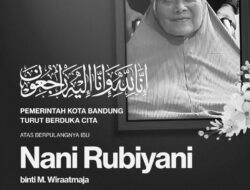 Pemkot Bandung Berduka, Ibunda Wali Kota Muhammad Farhan Wafat