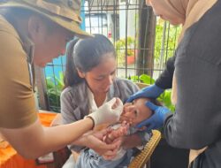 Bulan Vitamin A, Lurah Pangkalan Jati Baru Ajak Orang Tua ke Posyandu