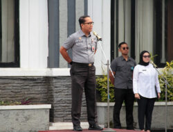 Apel Pagi Kanwil Kemenkum Jabar Tekankan Kembali Pentingnya Disiplin Dalam Bekerja