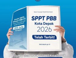 SPPT PBB Kota Depok 2026 Terbit, Warga Kini Bisa Akses Secara Digital
