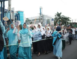 Semarak Sambut Ramadan, Ratusan Pelajar KPMD Pawai di Margonda