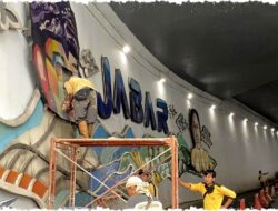 Wajah Ridwan Kamil Dicopot dari Underpass Dewi Sartika Depok 
