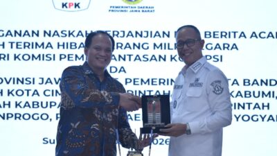 Pemkot Sukabumi Menerima Hibah 15 Bidang Tanah dari KPK