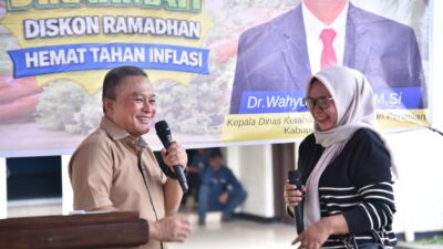 Bupati Kuningan Hadirkan Gerakan Pangan Murah di Desa Panawuan