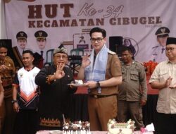 Wabup Fajar Kirim Pesan Spririt”Sumedang Membumi” di Milangkala Kecamatan Cibugel  ke 34 Tahun
