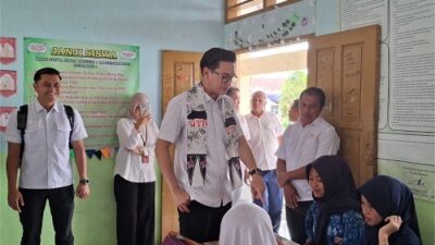 Pesan Wabup Fajar ke Pelajar SMPN 1 Rancakalong