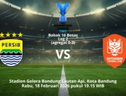 Harga Tiket Laga Persib Bandung vs Ratchaburi FC Leg Kedua ACL 2