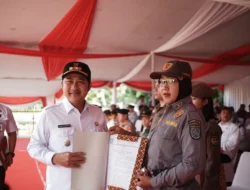 Resmi Dikukuhkan, Ratusan Satlinmas Depok Siap Jadi Garda Terdepan Amankan Lingkungan