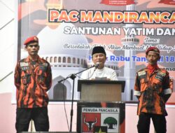 Bupati Dian Apresiasi Aksi Berbagi Pemuda Pancasila Mandirancan untuk Yatim dan Duafa