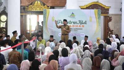 Seribu lebih Pelajar Ikut Pesantren Kilat Masjid Agung Sumedang