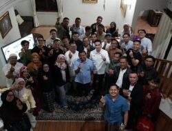 Kompak Bupati Dony dan Wabup Fajar Menghadiri Halalbihalal HIPMI Kabupeten Sumedang