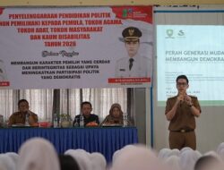 Wabup Fajar: Bangun Generasi Melek Politik, Pendidikan Politik untuk Pemilih Pemula