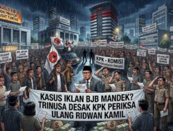 Trinusa Minta KPK Rampungkan Ratusan Miliar Dugan Korupsi Iklan Bank BJB, Apa Status Ridwan Kamil ?
