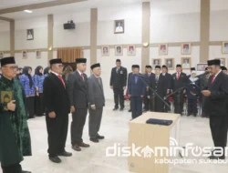 Bupati Sukabumi Lantik 93 ASN,  Tekankan Pelayanan Publik Cepat dan Berintegritas