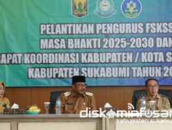 FSKSS 2025-2030 Resmi Dilantik, Perkuat dan Mendorong Kabupaten Sukabumi Sehat
