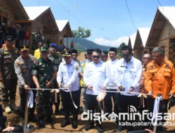 Pemkab Sukabumi Resmikan Hunian Tetap Adaptif Bencana Desa Sukarame