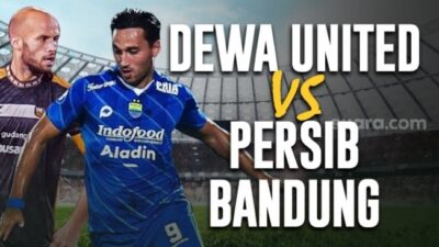 BRI Super League 2025/26= Dewa United vs Persib Bandung, Laga Belanda di Banten
