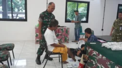 Kodim Depok-Pusrehab Kemhan Fasilitasi Pengukuran Kaki Palsu bagi Penyandang Disabilitas