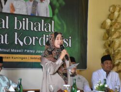 Wabup Tuti Hadiri Halalbihalal dan Rakor LBM PWNU Jawa Barat di Arunika