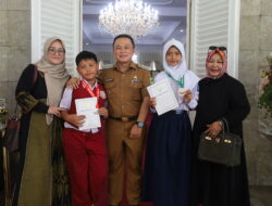 Bupati Dian Apresiasi Siswa Berprestasi, Harumkan Kuningan di Olimpiade Dunia