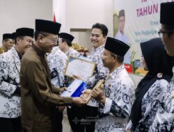 Halalbihalal PGRI, Bupati Herdiat Massifkan Imbauan Pembatasan Gawai untuk Lindungi Pelajar Ciamis