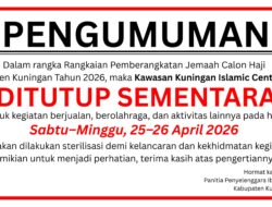 KIC Ditutup Sementara Tanggal 25-26 April, 690 Calhaj Kuningan Siap Berangkat