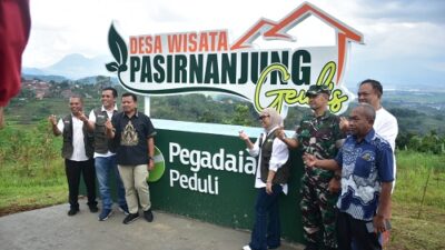 Bupati Dony Apresiasi Program Pegadaian Peduli Desa di Pasirnanjung