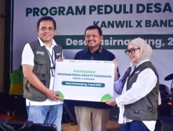 Pegadaian Resmikan Program Peduli Desa di Pasirnanjung Sumedang