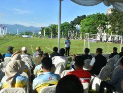 Mini Soccer di Kawasan PPS Diresmikan Bupati Dony