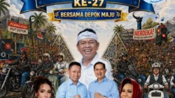 Dishub Depok Lakukan Pengaturan Lalu Lintas Rangkaian HUT ke-27 Kota Depok