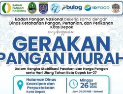 Gerakan Pangan Murah Digelar Besok di Depok, Warga Bisa Belanja Lebih Hemat