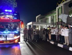 Subuh Hari, Jemaah Haji Kloter 39 Kuningan Bertolak ke Embarkasi
